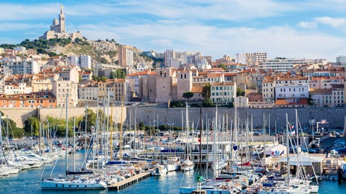 vue sur marseille