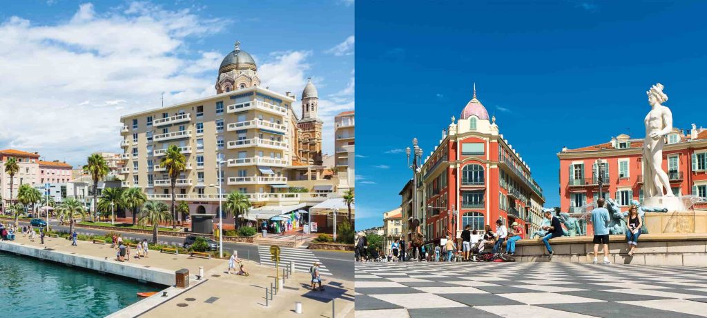 vue des batiments de esid commerce