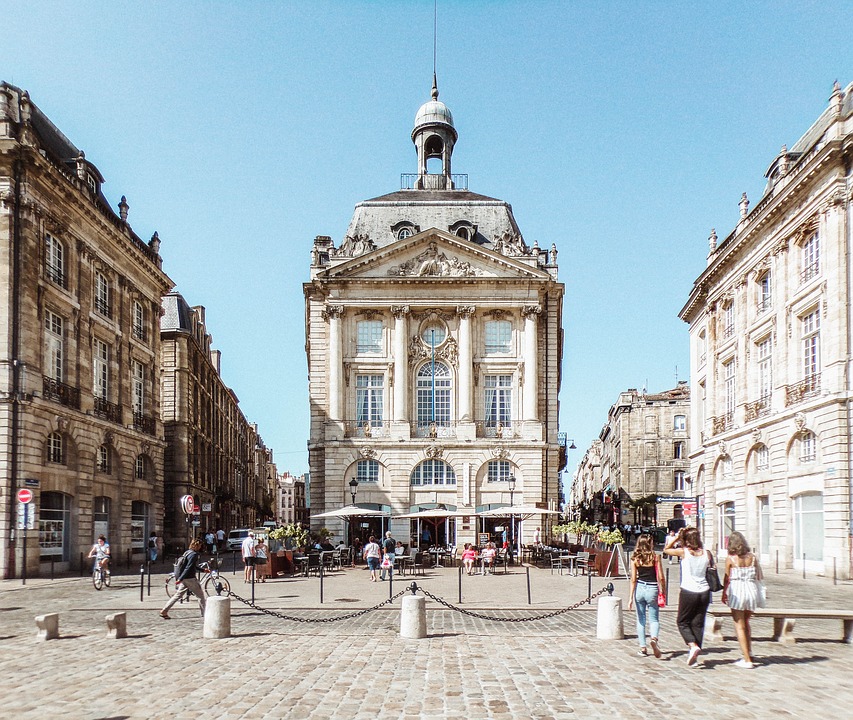 vue sur bordeaux