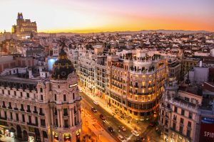 vue sur madrid