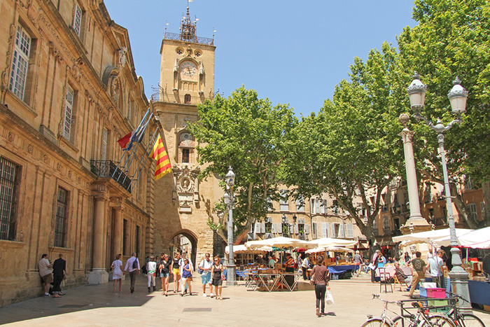 vue sur aix en provence