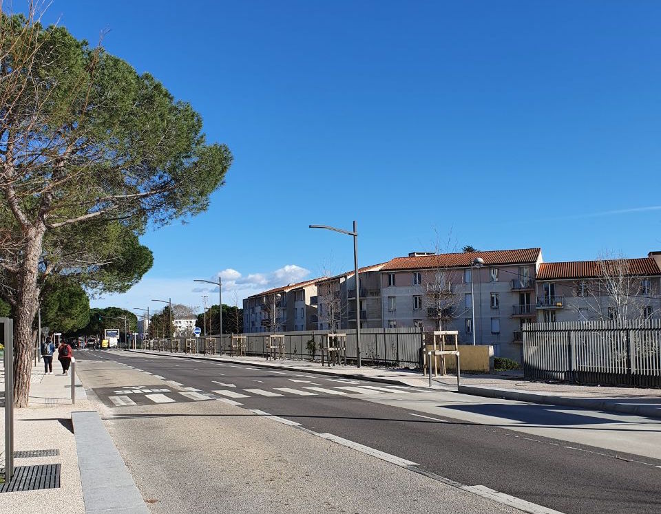 photo des rues de Aix-en-Province ensoleillée