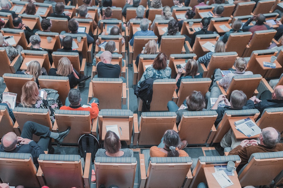 etudiants dans un amphi