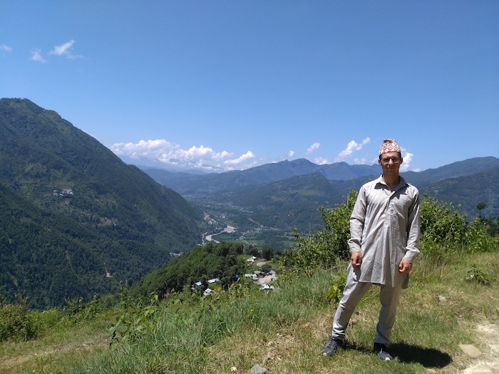 guillaume etudiant parti au nepal