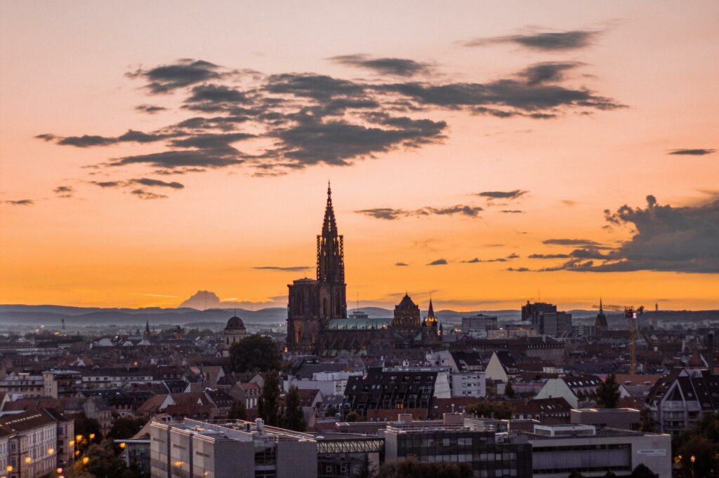 strasbourg le soir