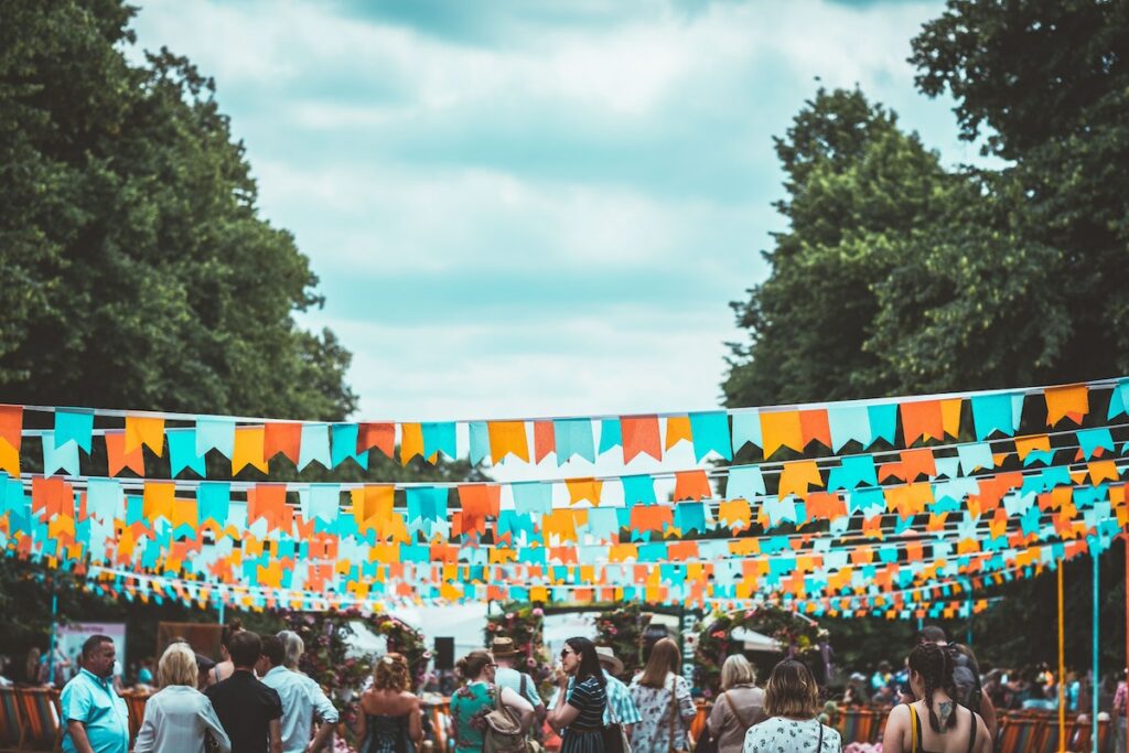 étudiants qui font la fête