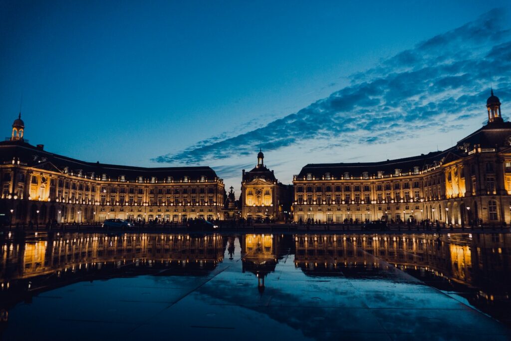 vue sur bordeaux