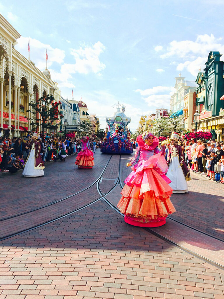 parade de disney à paris