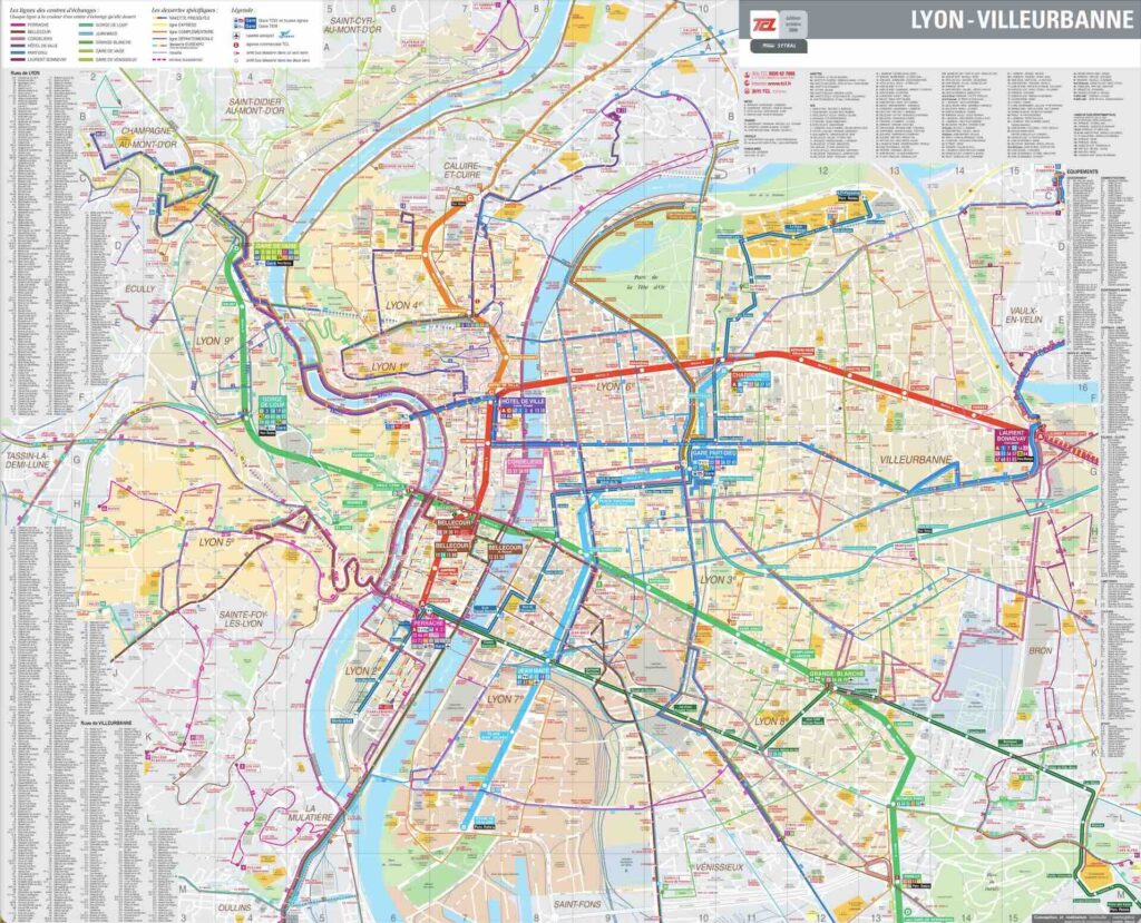 ligne bus Lyon