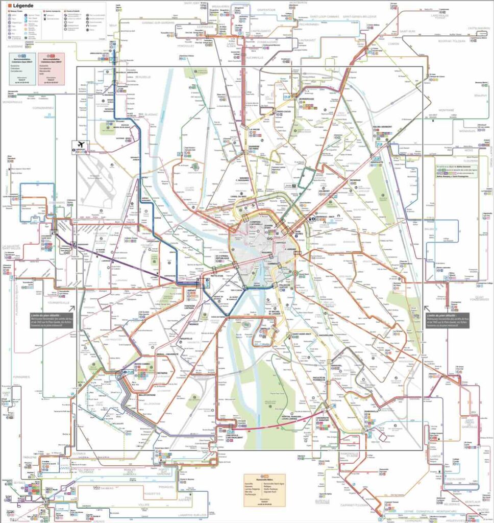 réseau de bus Toulouse