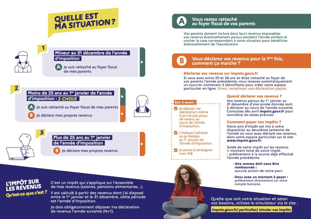 Étudiant : faut-il rester rattaché au foyer fiscal de ses parents ?